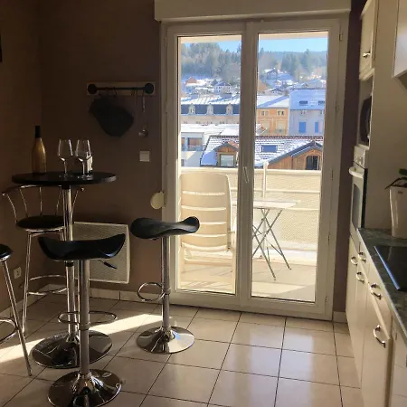 Apartment Appartement D'Une Chambre A Gerardmer Avec Magnifique Vue Sur La Ville Balcon Amenage Et Wifi *